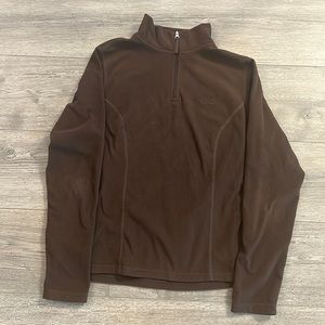 Womens north face quarter fleece